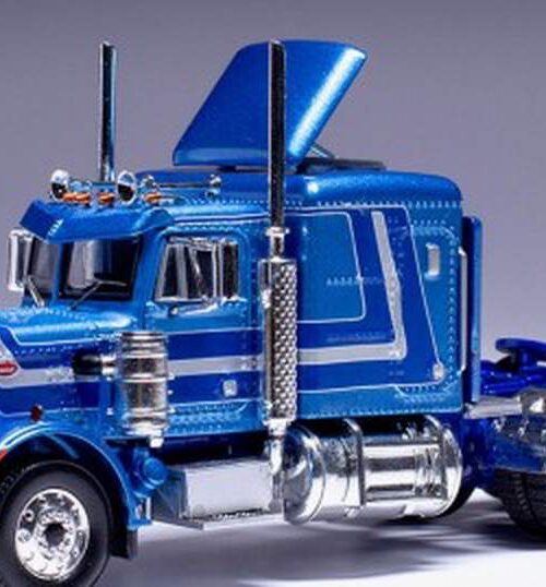 IXO 1:64 Scale 1973 Peterbilt 359 (Blue)