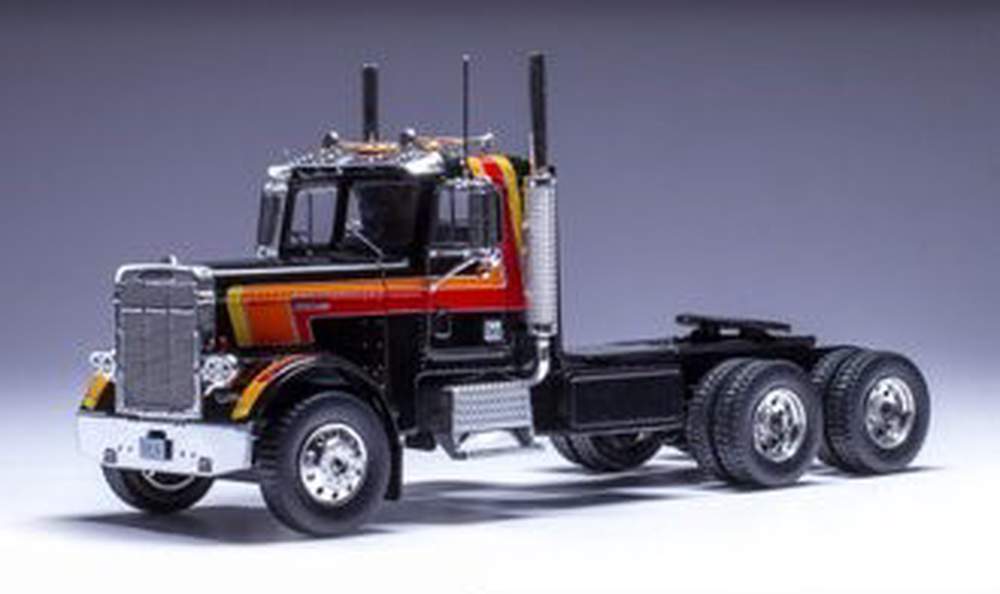 IXO 1:43 Scale 1977 Freightliner FLC 120 64 T Tractor (Black)