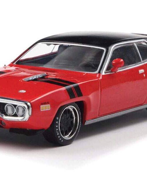IXO 1:43 Scale 1971 Plymouth GTX (Ralley Red)