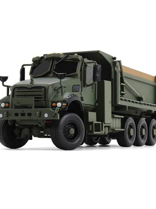 First Gear 1/50 Scale Green Mack Defense M917A3 Heavy Dump Truck