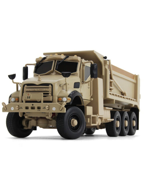 Tan Mack Defense M917A3 Heavy Dump Truck 1:50 Scale