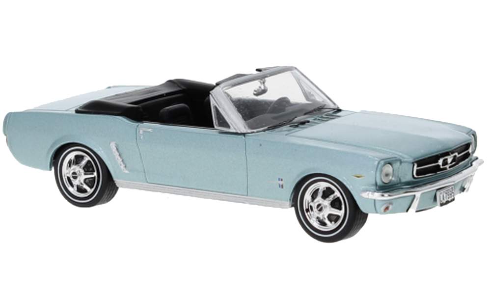 IXO 1:43 Scale 1965 Ford Mustang (Light Blue) Item