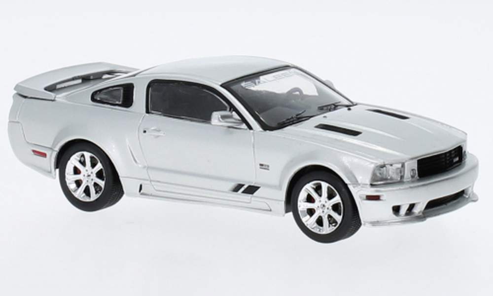 IXO-1:43 Scale Ford Mustang Saleen S281 Hellcat (Gray Metallic)
