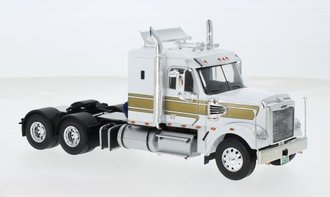 IXO 1:43 Scale 2012 Freightliner Coronado Tractor (White/Gold)