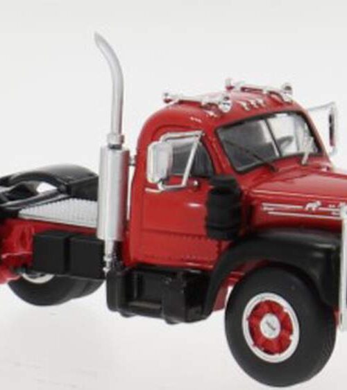 IXO Model 1:64 Scale 1953 Mack B-61 (Red/Black) New in Box