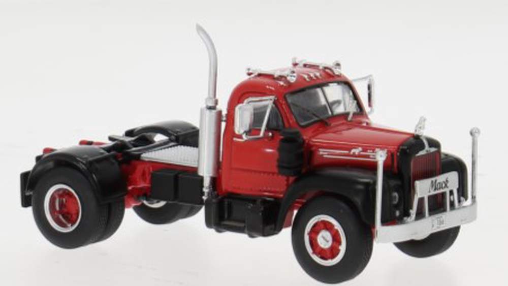 IXO Model 1:64 Scale 1953 Mack B-61 (Red/Black) New in Box