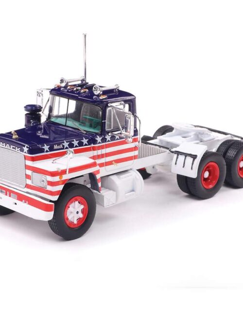 IXO Model 1:43 Scale 1966 Mack R Tractor (Red/White/Blue)