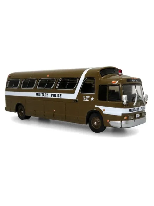 ICONIC REPLICAS 1:87 Scale 1966 GM PD4107 "Buffalo" Coach: Military Police (87-0289)