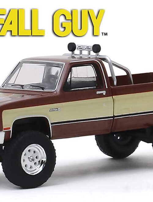 Greenlight Model 1:64 Scale "Fall Guy Stuntman Association" - 1982 GMC K-2500 Sierra Grande Wideside