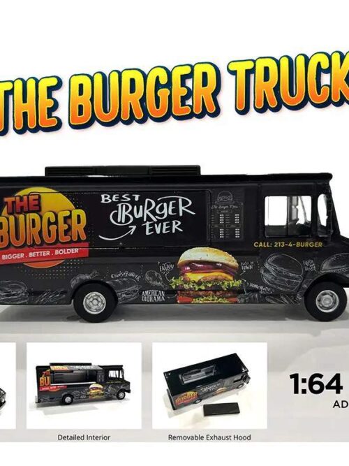 1:64 Scale Food Truck "The Burger Truck"