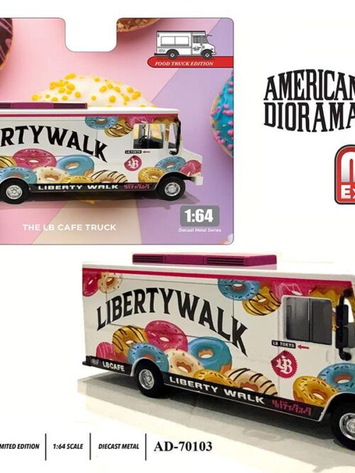 1:64 Scale Food Truck "Liberty Walk LB Cafe Truck"