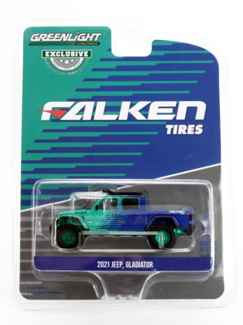 Chase 1:64 Scale 2021 Jeep Gladiator w/Off-Road Parts "Falken Tires"
