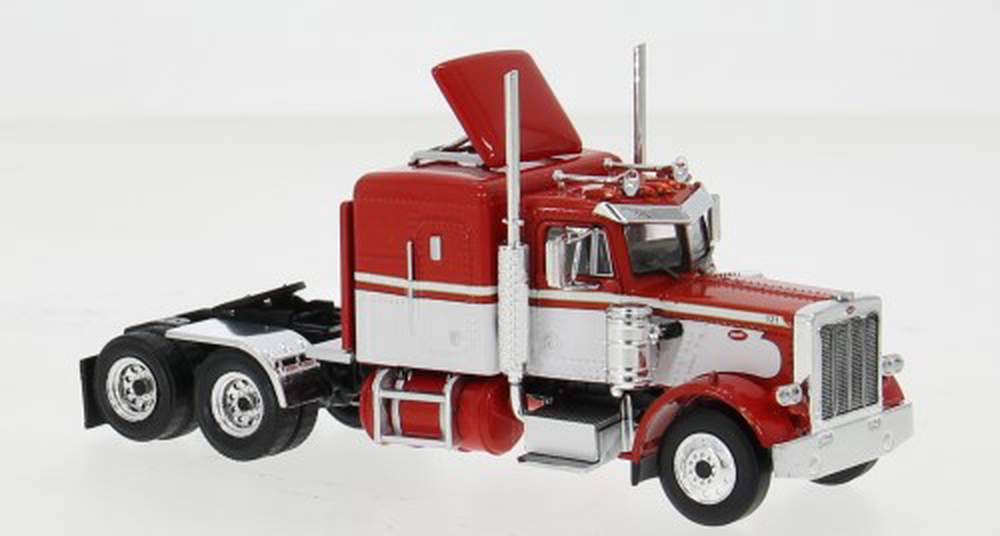 1:64 Scale 1973 Peterbilt 359 (Red/White)