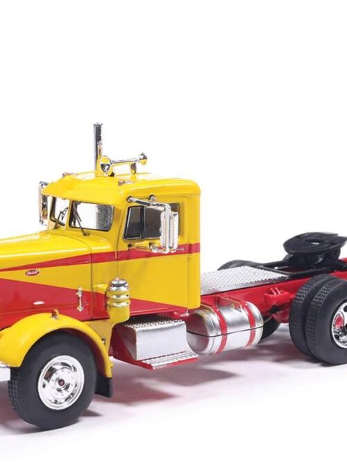 IXO 1:64 Scale 1963 Peterbilt 281 Tractor (Yellow/Red)